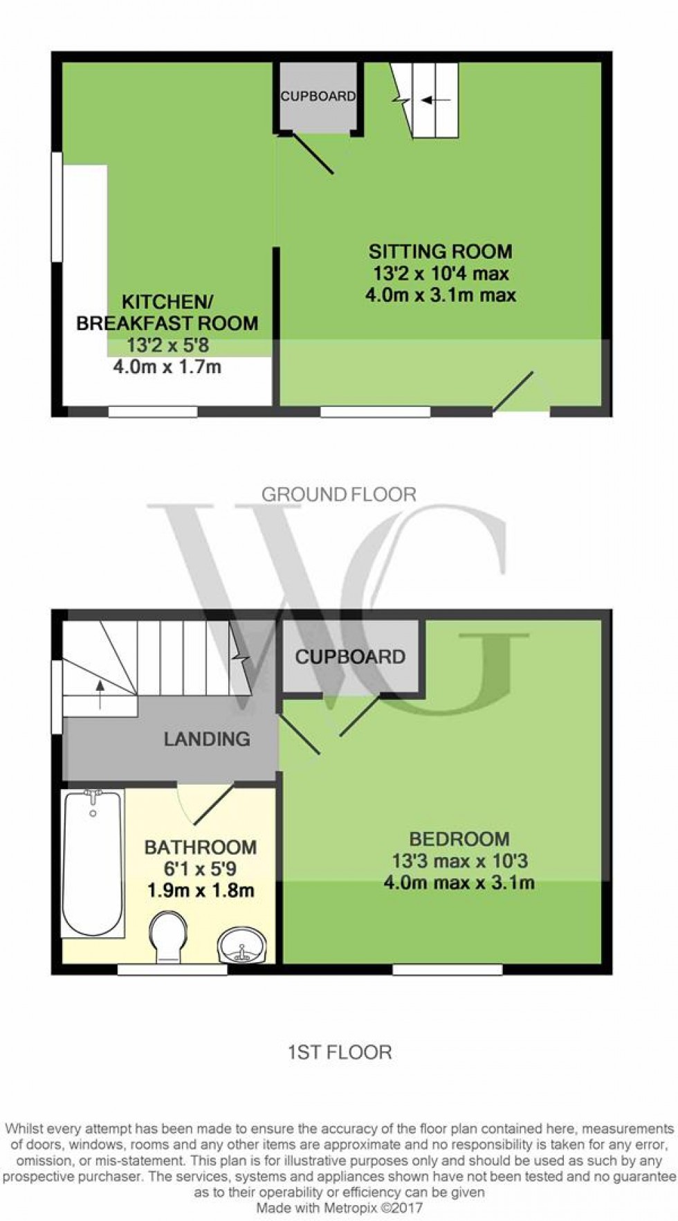 Floorplan for 5 Hurdle Close, Norton, Malton, YO17 9JZ