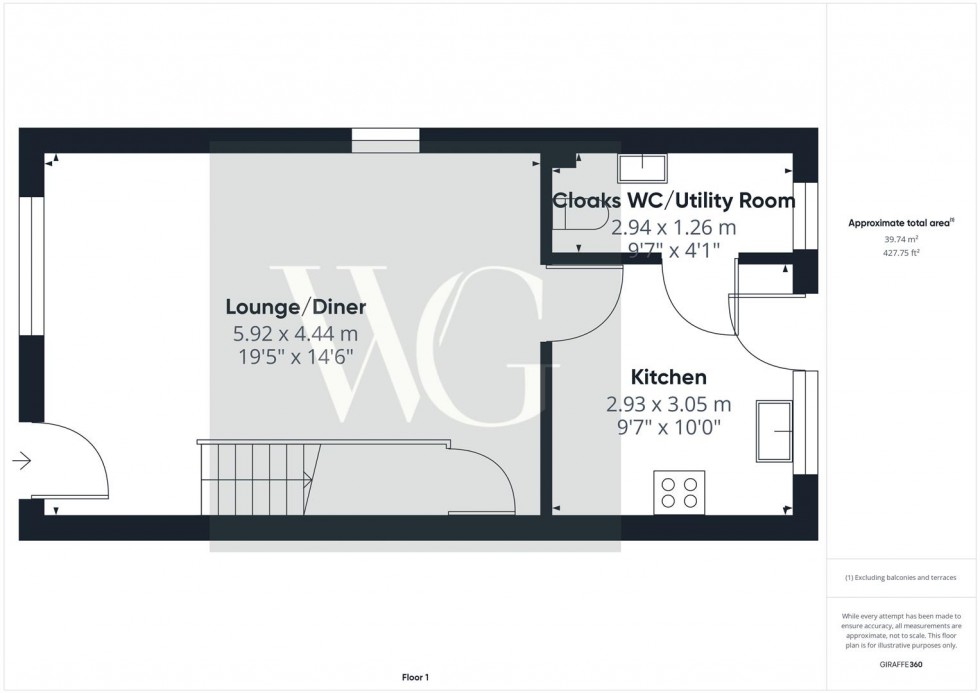 Floorplan for 5 Bentley Close, Driffield, YO25 6BF