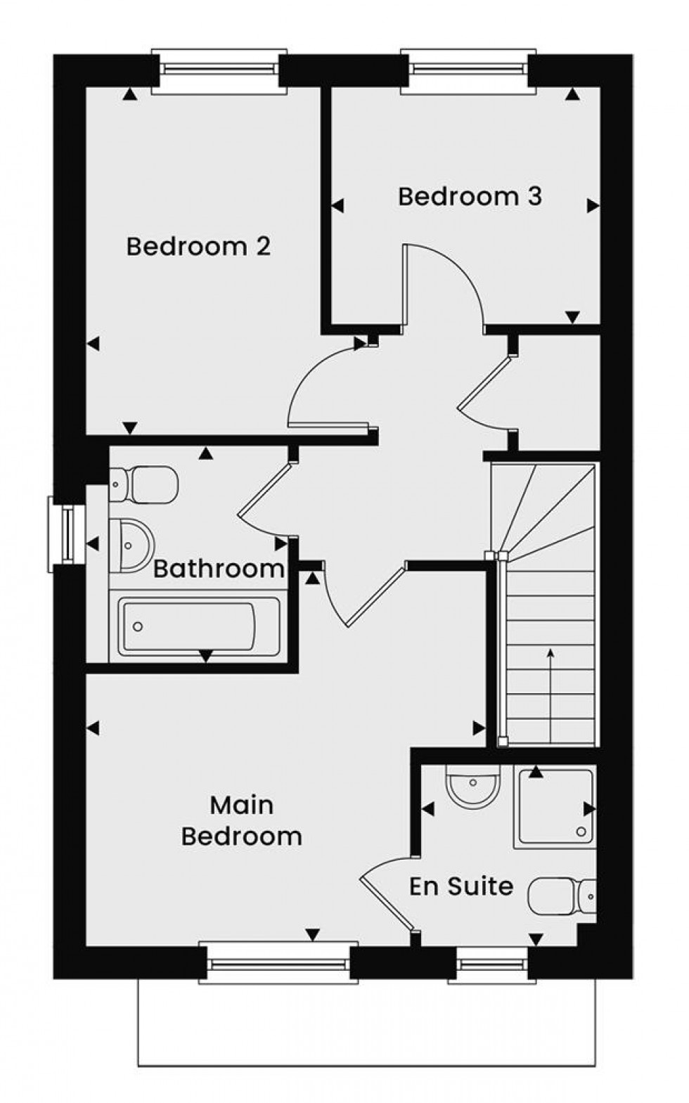Floorplan for Plot 93, Sycamore Park, Driffield, YO25 5BT