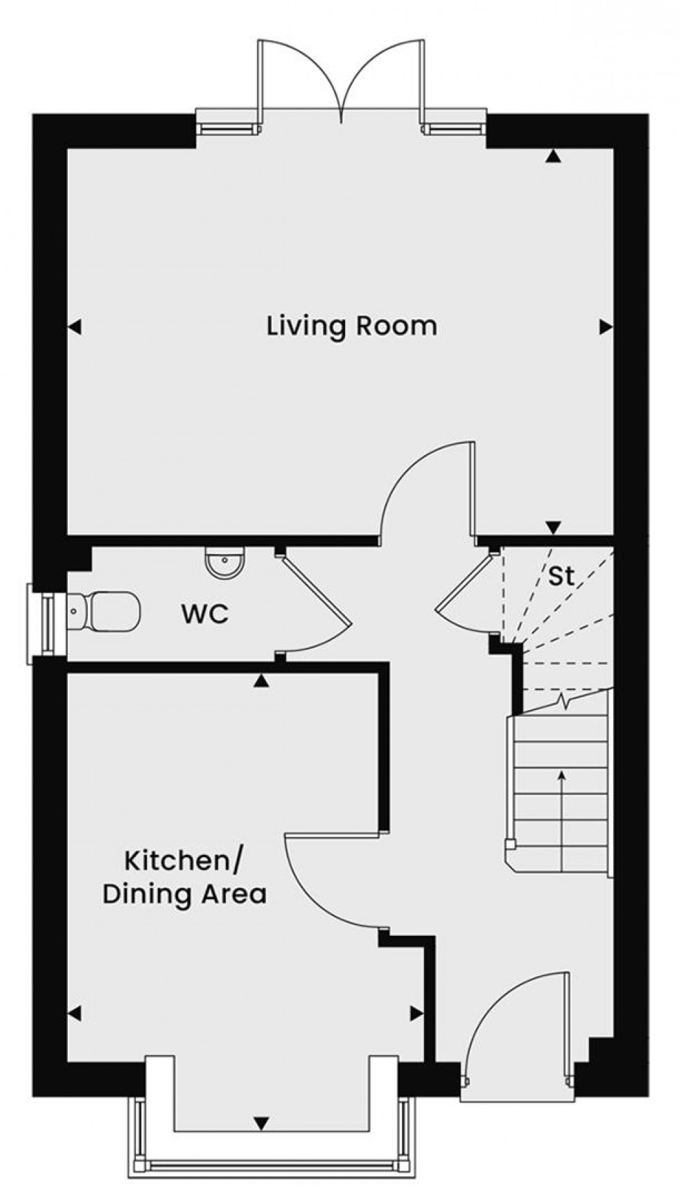 Floorplan for Plot 93, Sycamore Park, Driffield, YO25 5BT