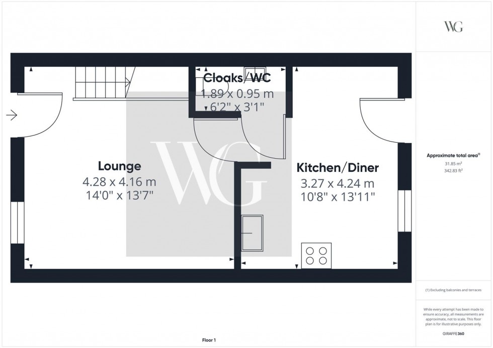 Floorplan for 3 Cundill Parade, Driffield, YO25 6BN