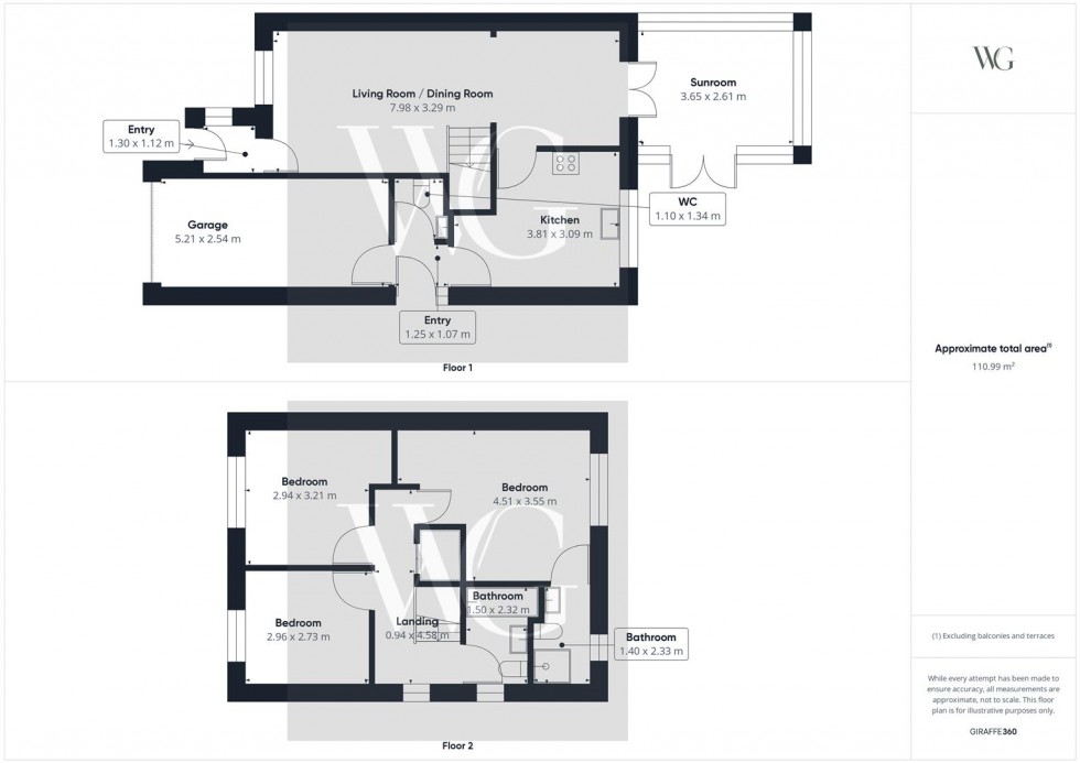 Floorplan for 9 Pinfold Garth, Malton, North Yorkshire, YO17 7XQ