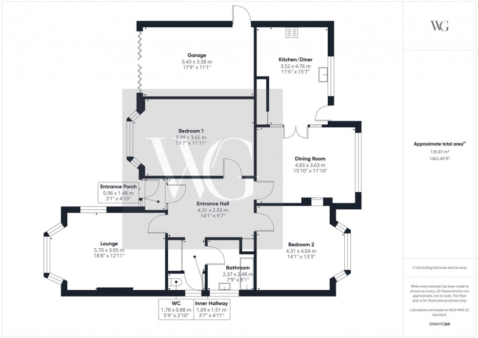 Floorplan for Beech Croft, The Avenue, Driffield, YO25 5HS