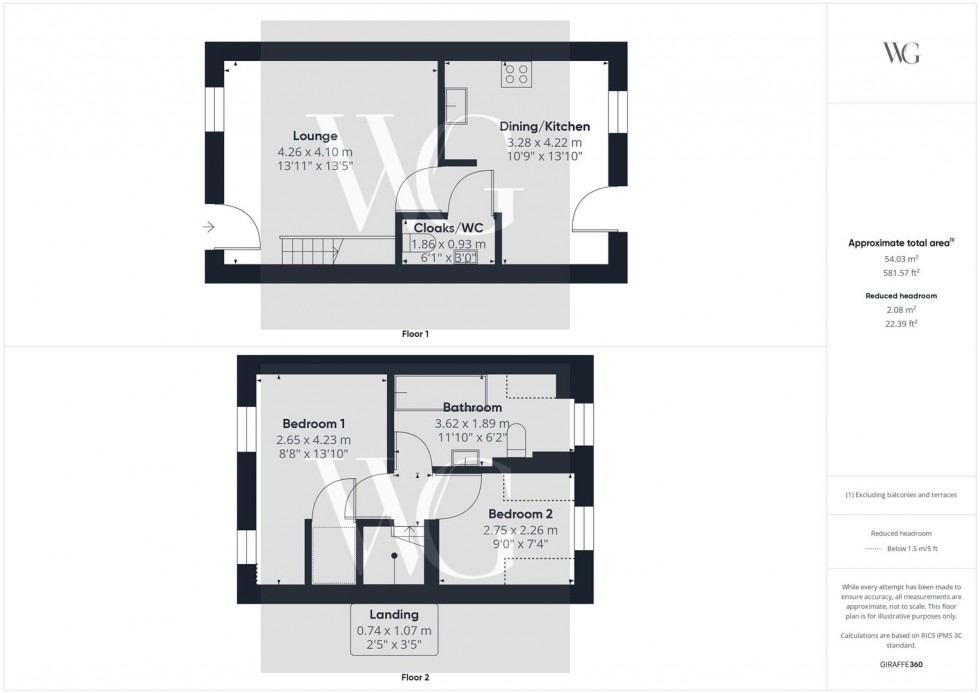 Floorplan for 6 Cundill Parade, Driffield, YO25 6BN