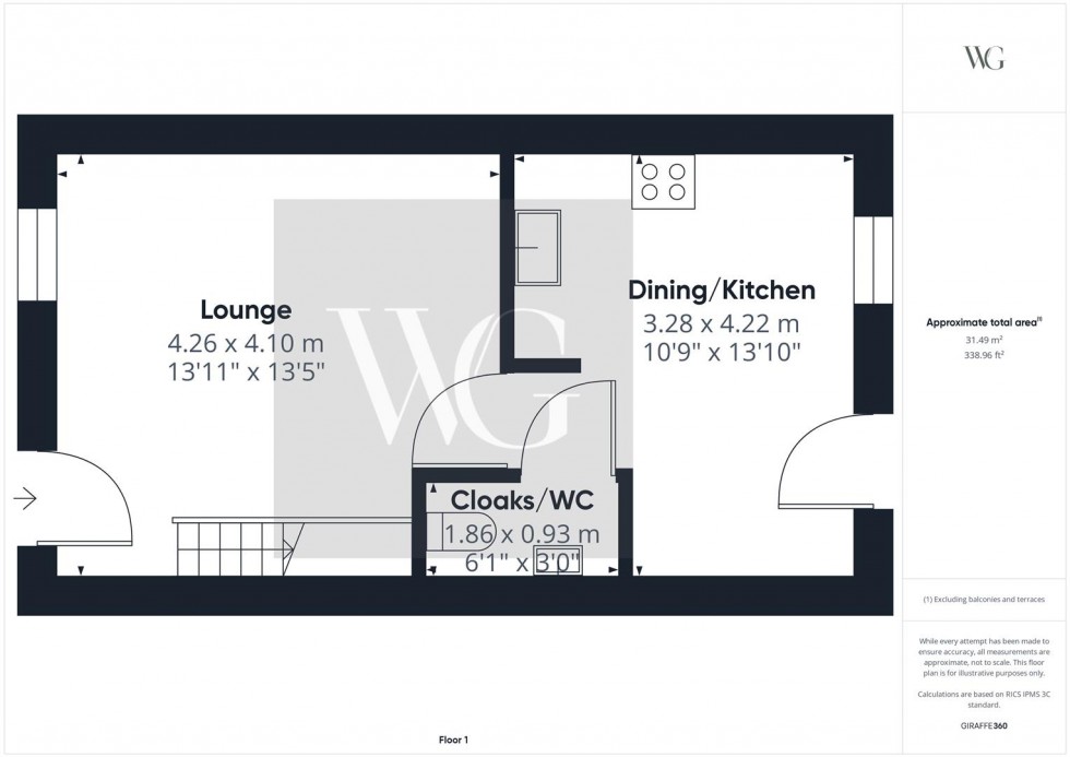 Floorplan for 6 Cundill Parade, Driffield, YO25 6BN