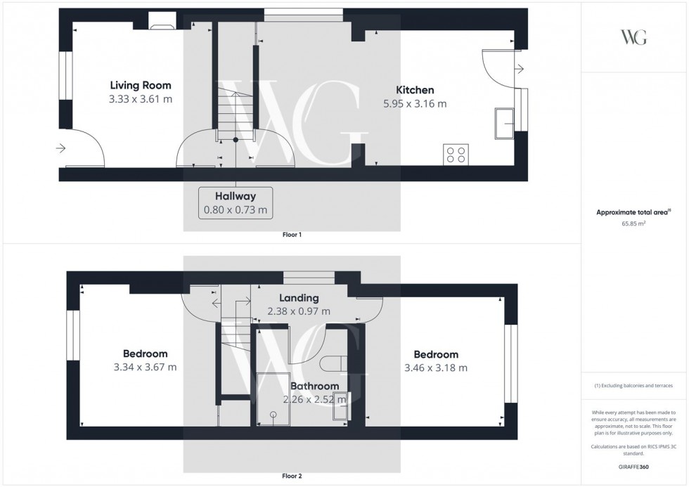 Floorplan for 24, Wood Street, Norton, YO17 9BA