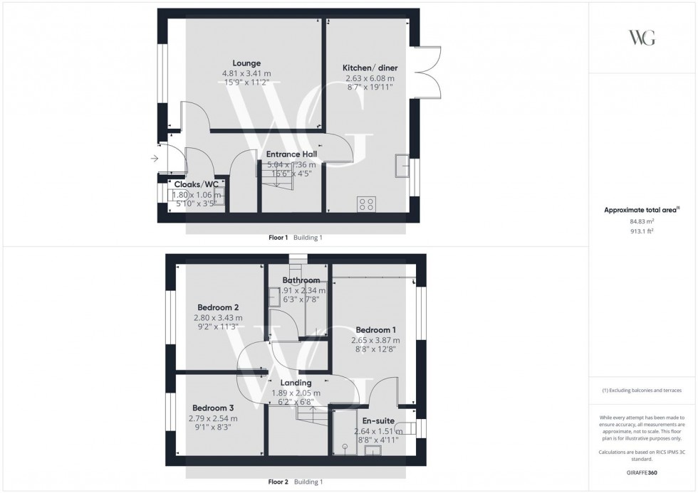 Floorplan for 9 Reynards Avenue, Driffield, YO25 5AL