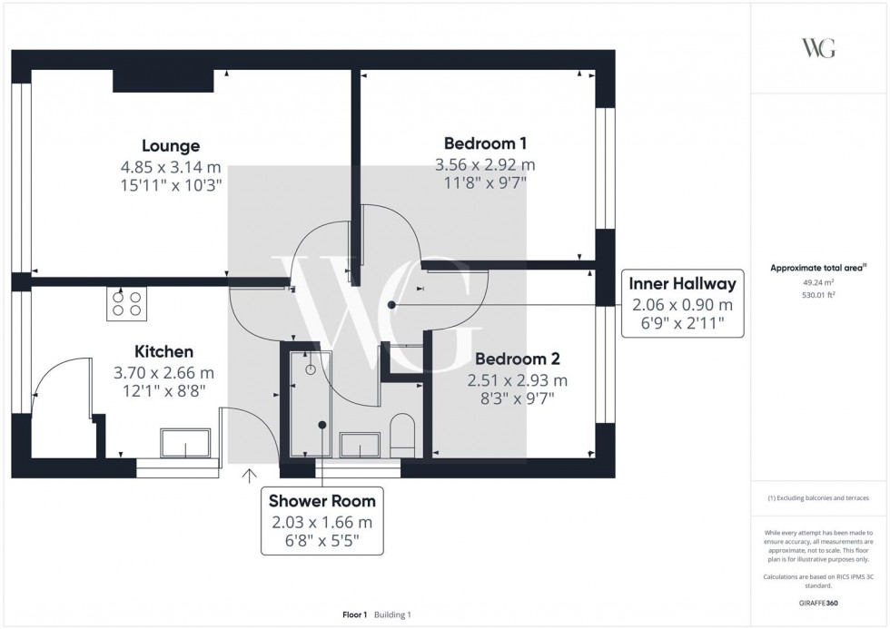 Floorplan for 39 Woodland Rise, Driffield, YO25 5JD