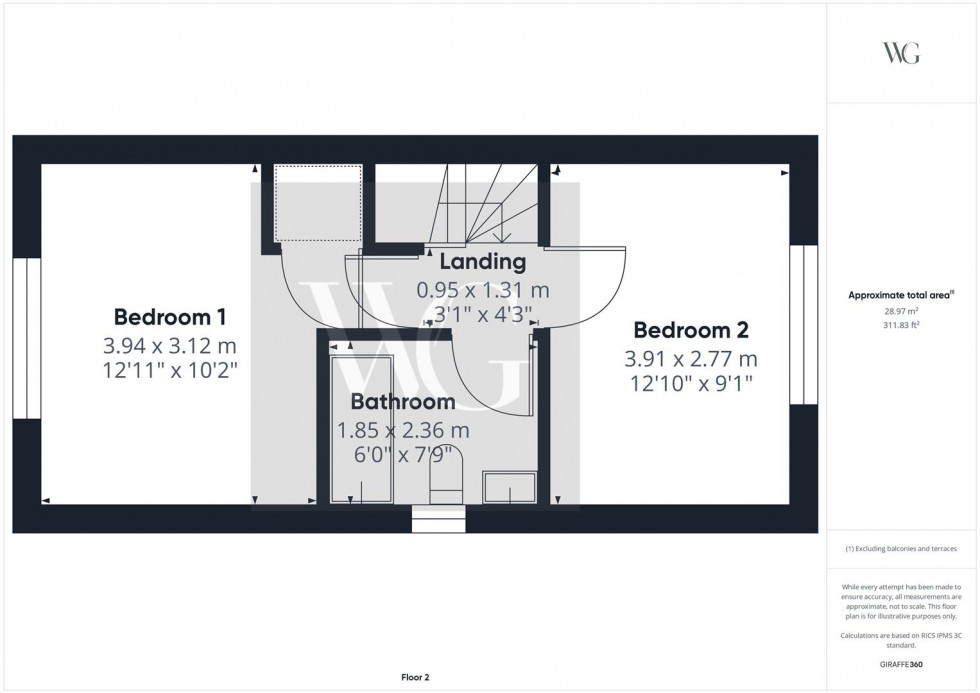 Floorplan for 66 New Walk, Driffield, YO25 5LE