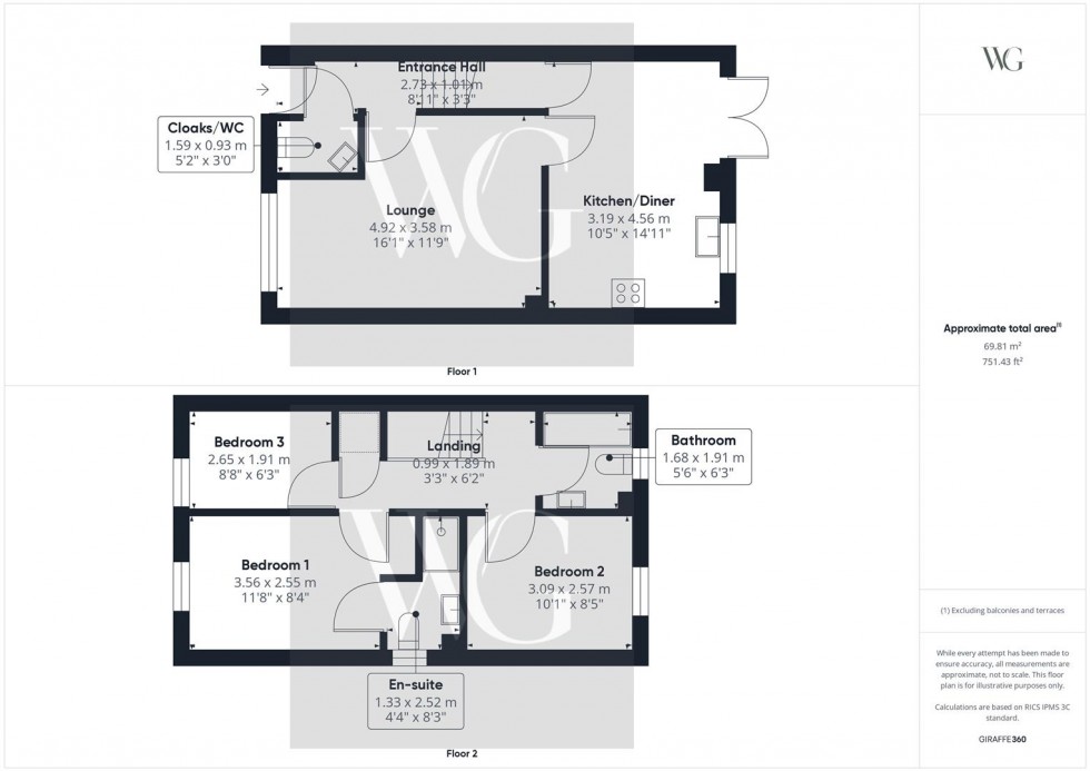Floorplan for 1 Ellacott Garth, Driffield, YO25 5FZ