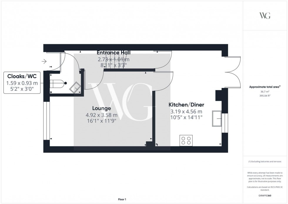 Floorplan for 1 Ellacott Garth, Driffield, YO25 5FZ