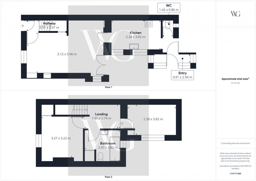 Floorplan for The Cottage, Helperthorpe, Malton, YO17 8TQ