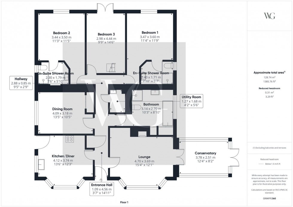 Floorplan for Little Fountain Cottage, Wilfholme Road, Watton, Driffield, YO25 9HZ