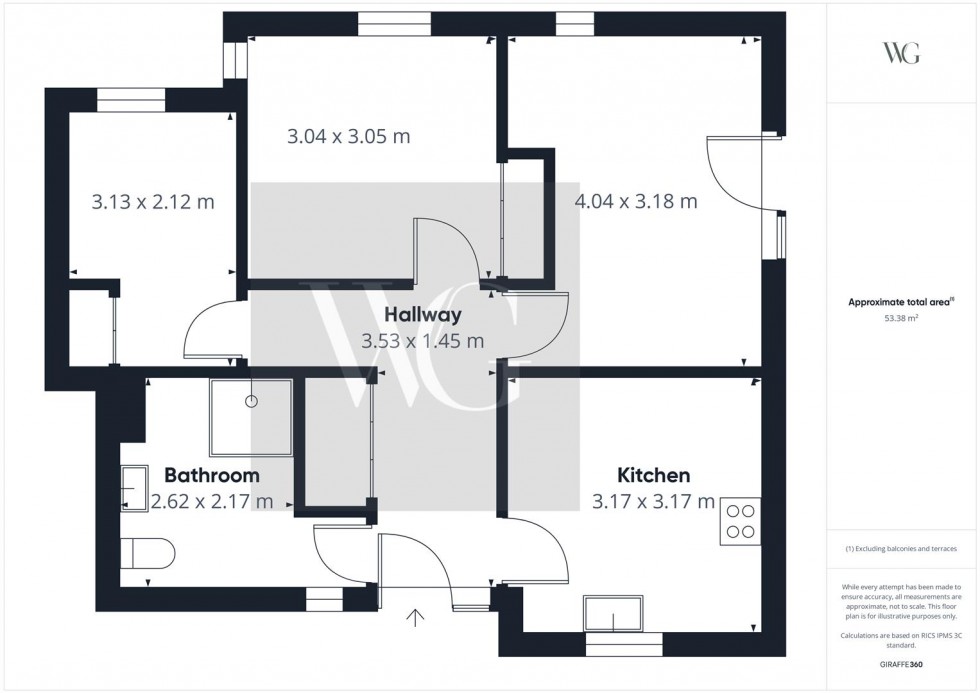 Floorplan for 15 Walnut Green, Norton, Malton, YO17 9ER