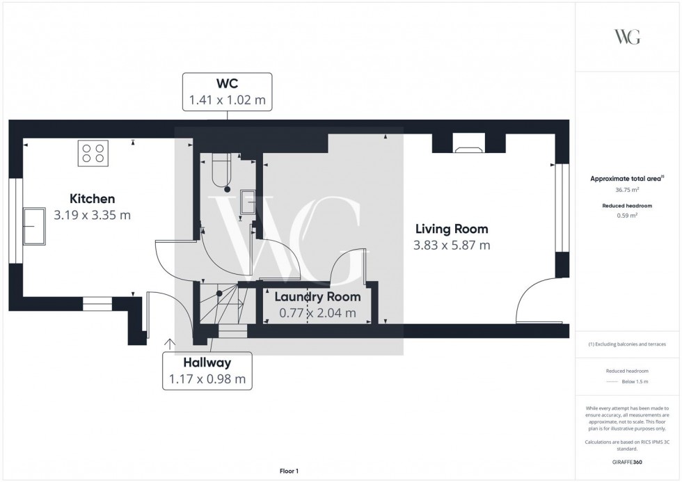 Floorplan for Holly Cottage, East Lutton, Malton, North Yorkshire YO17 8TG