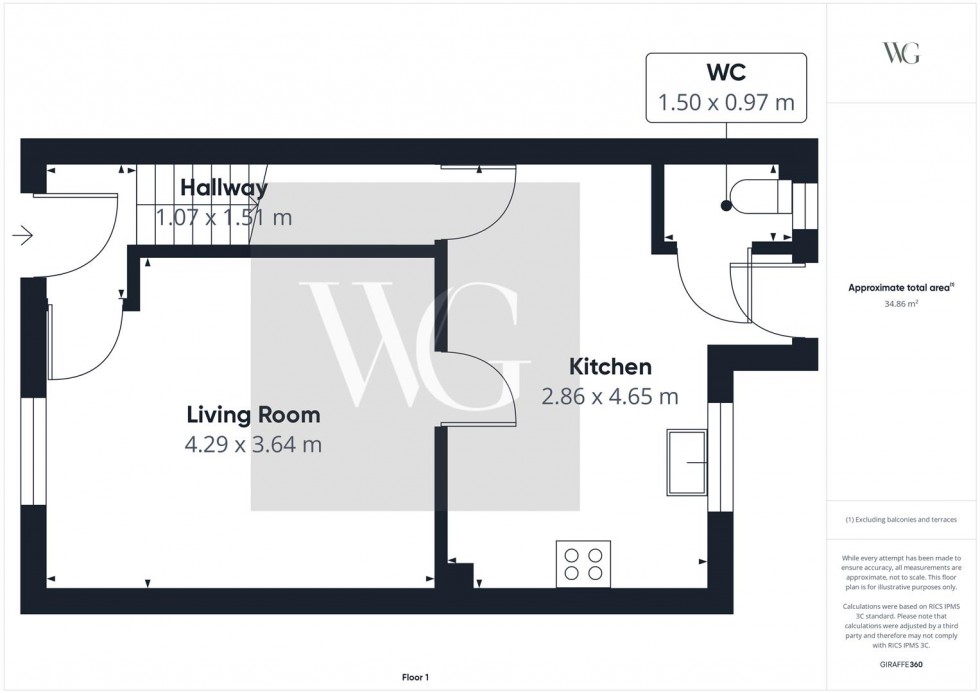 Floorplan for 5 Brindle Way, Norton, Malton, YO17 8BA