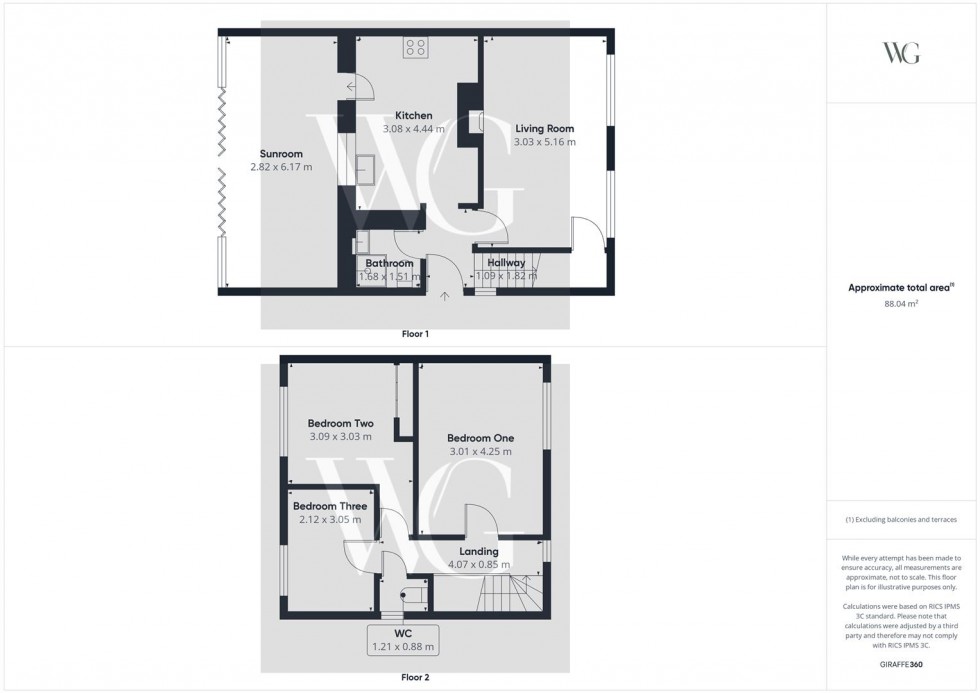 Floorplan for 25 Ashfield Avenue, Malton, North Yorkshire, YO17 7LE