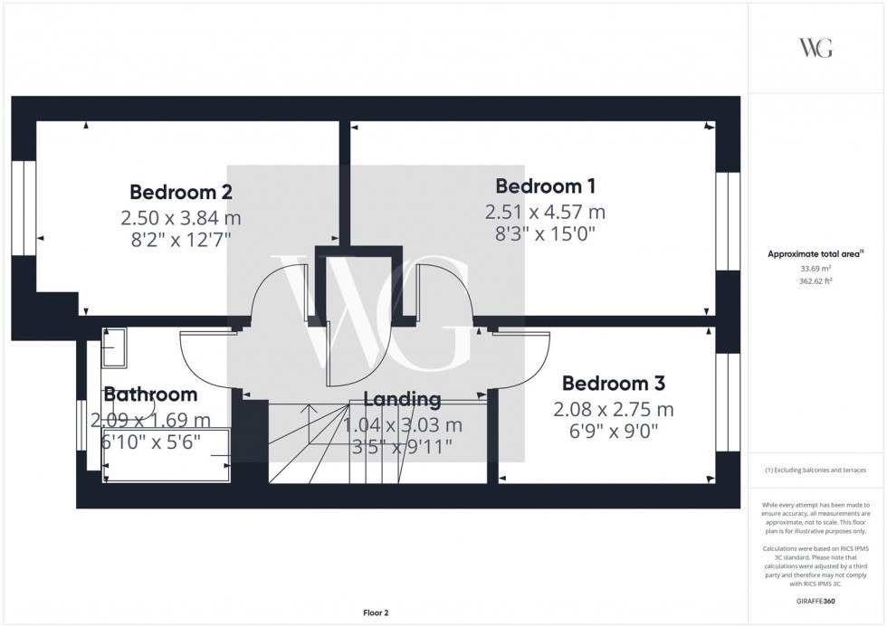 Floorplan for 4 Welbourn Gardens, Driffield, YO25 5EE