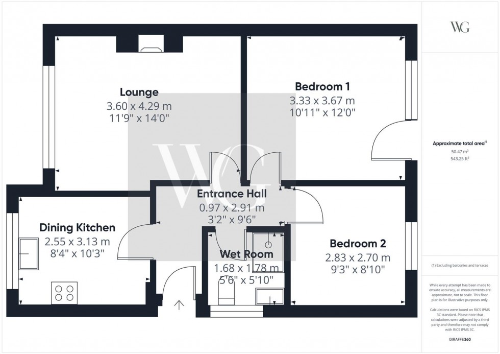 Floorplan for 103 The Mount, Driffield, YO25 5JH