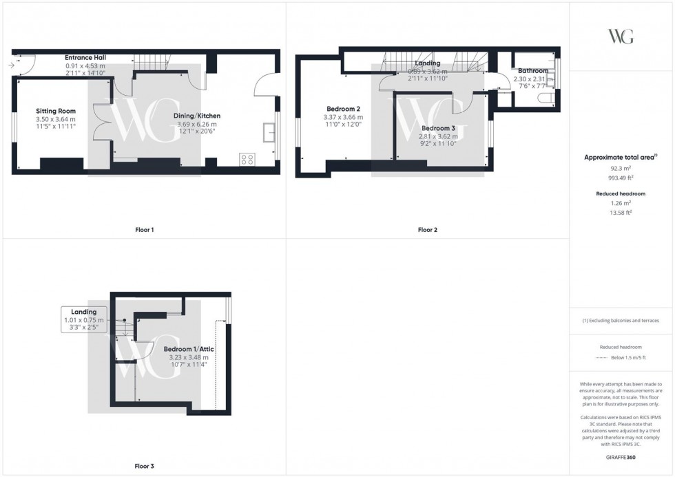 Floorplan for 8 Harper Street, Driffield, YO25 6LX