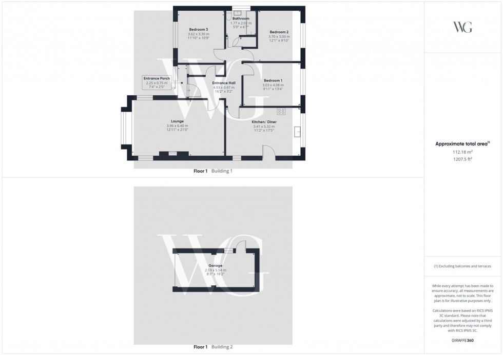 Floorplan for 3 Briar Garth, Driffield, YO25 6UL