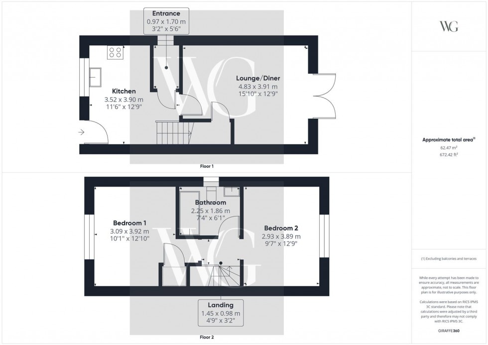 Floorplan for 3 Abbots Close, Driffield, YO25 5AJ