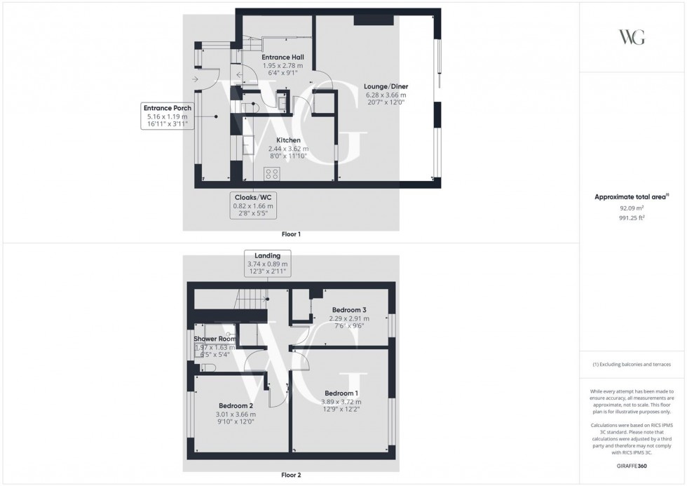 Floorplan for 3 Southfield Close, Wetwang, Driffield, YO25 9XQ