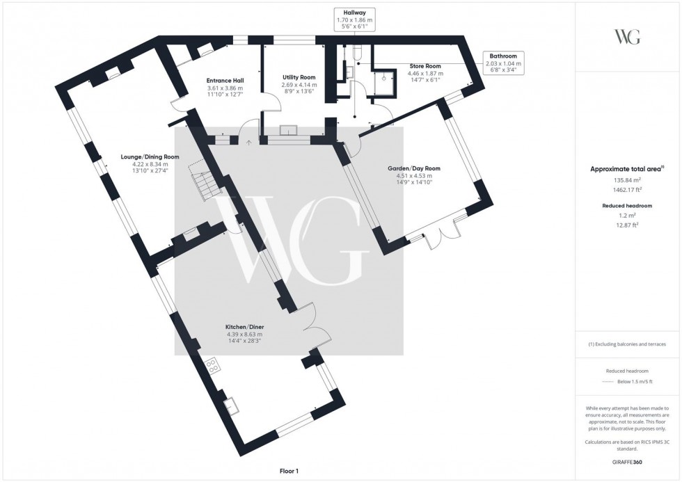 Floorplan for Mexborough House, North Dalton, Driffield, YO25 9UX