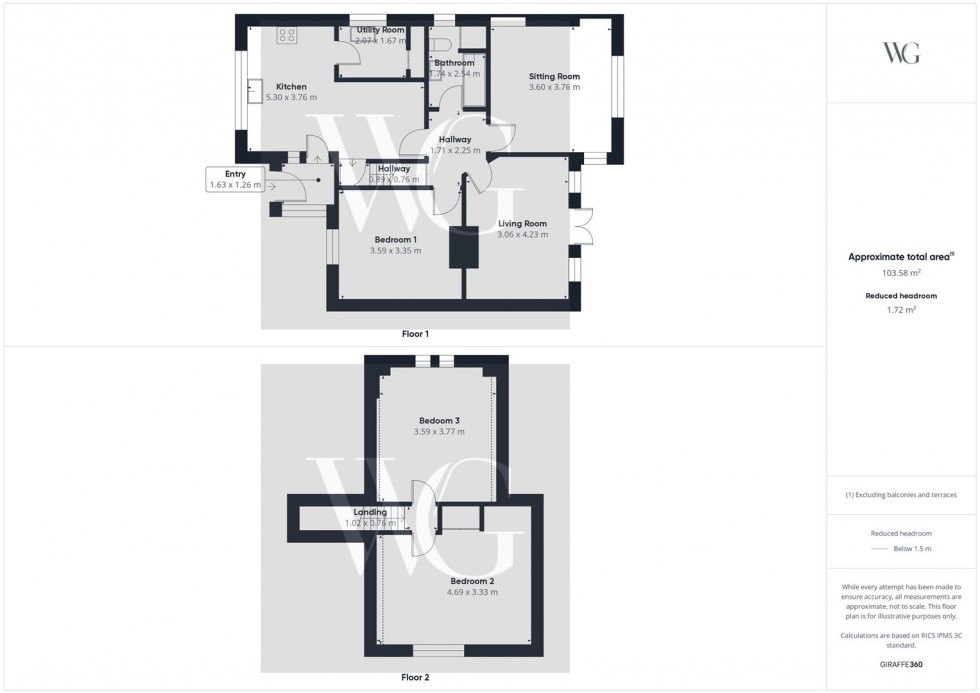 Floorplan for Greenbank, Peaslands Lane, Thornton-Le-Dale, YO18 7QX