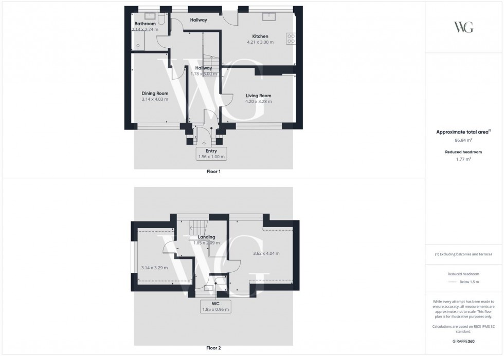 Floorplan for Sunny Bank, High Street, Thornton-Le-Dale, Pickering, YO18 7QW