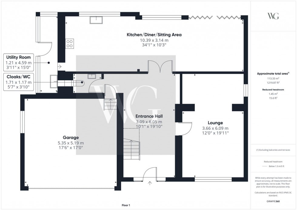 Floorplan for Broadlands, 8 Howl Lane, Hutton, Driffield, YO25 9QA