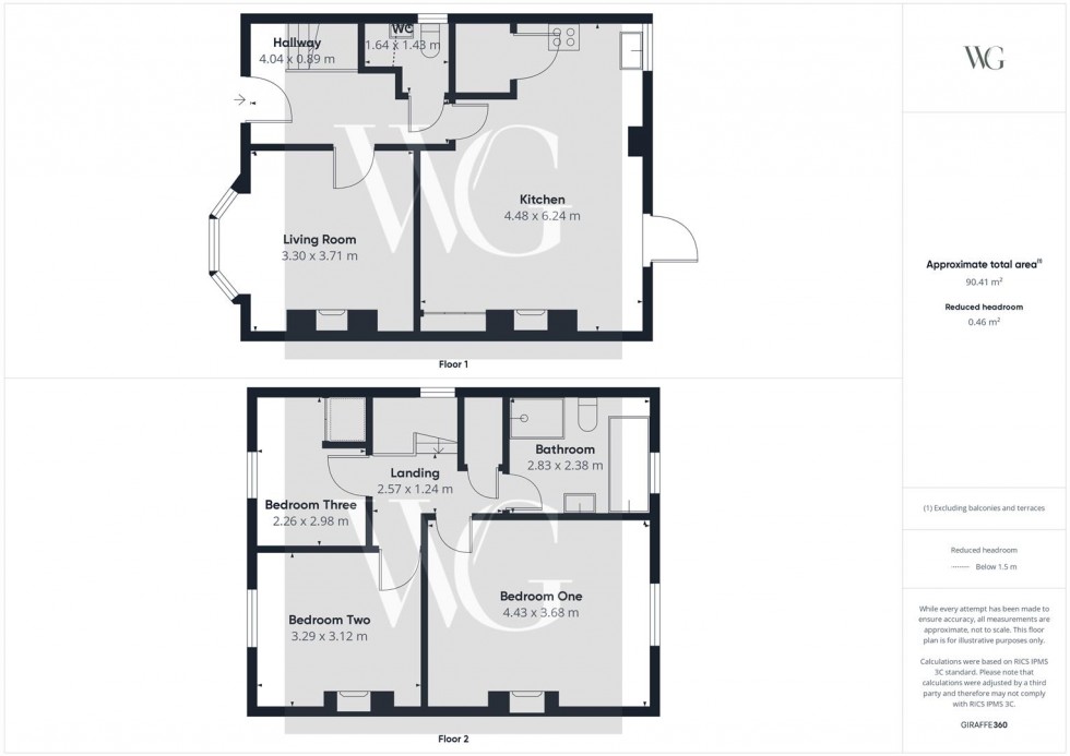 Floorplan for 16 Park Grove, Norton, Malton, YO17 9ED