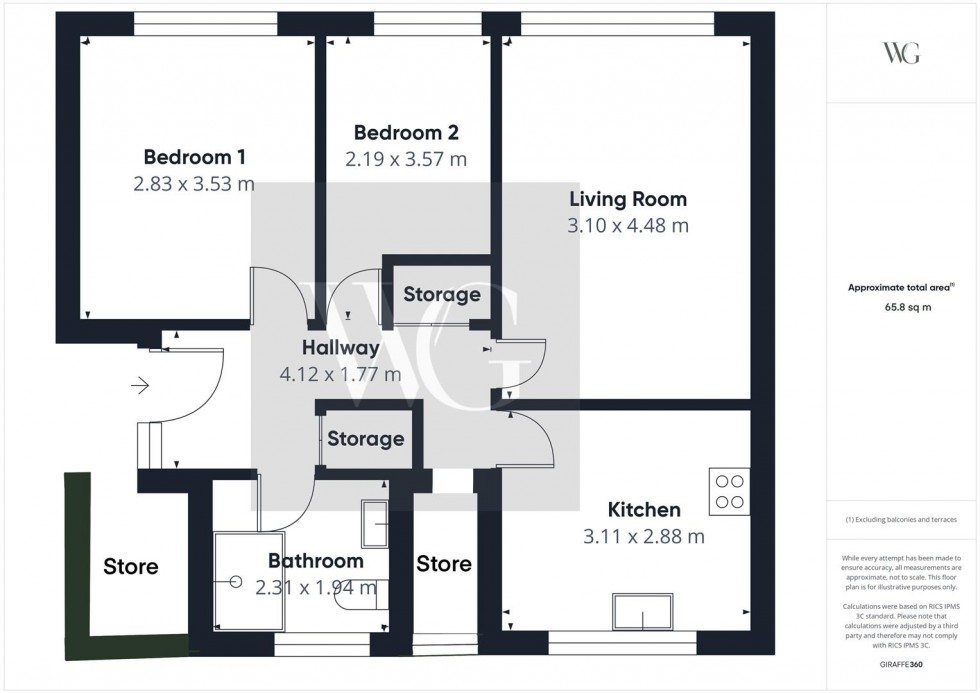 Floorplan for 10 Chestnut Avenue, Malton, YO17 7DJ