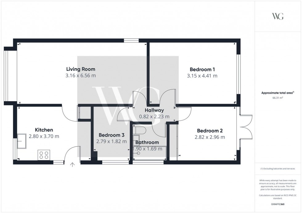 Floorplan for 5 Burdale Close, Norton, North Yorkshire YO17 9DG