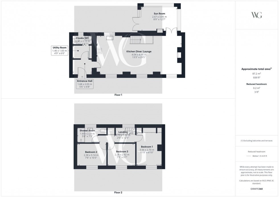 Floorplan for Granary Cottage, High Grange farm, Aike, Driffield, YO25 9BG