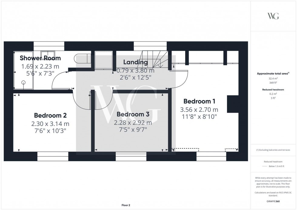 Floorplan for Granary Cottage, High Grange farm, Aike, Driffield, YO25 9BG