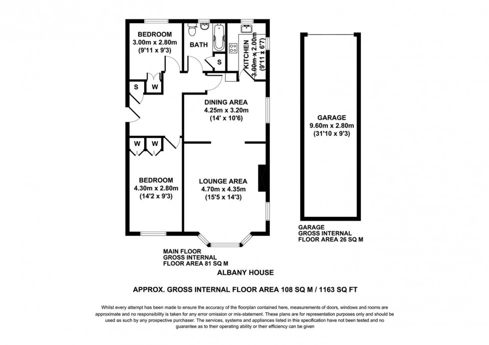 Floorplan for 10 Holbeck Hill, Scarborough