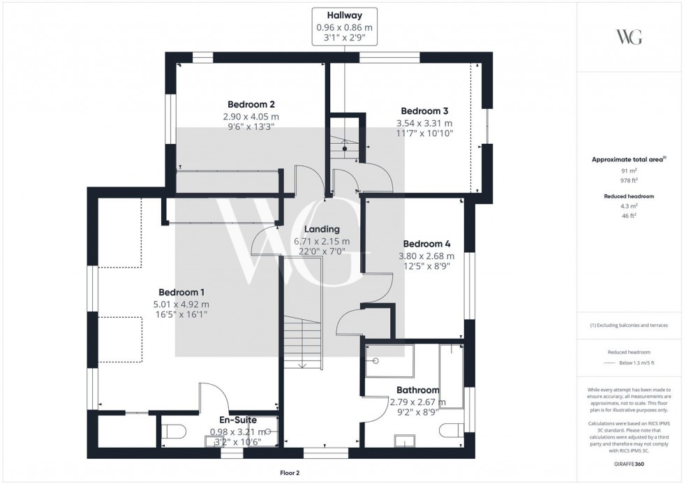 Floorplan for Garrons, Back Lane, North Dalton, Driffield, YO25 9XD