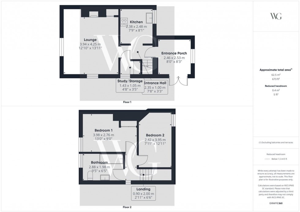 Floorplan for 1 Towthorpe Cottages, Fimber, Driffield, YO25 3HA