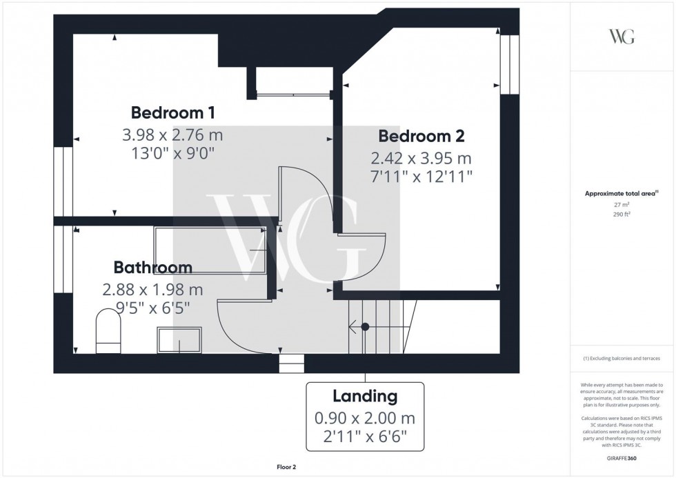 Floorplan for 1 Towthorpe Cottages, Fimber, Driffield, YO25 3HA