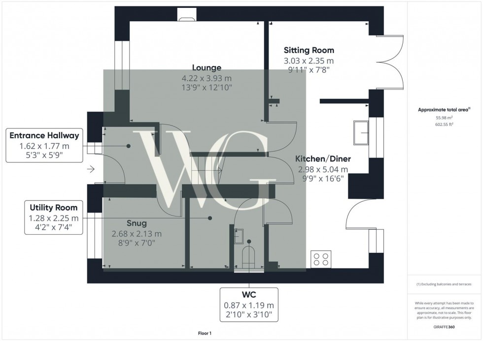 Floorplan for 4 The Paddocks, Driffield, YO25 6YQ