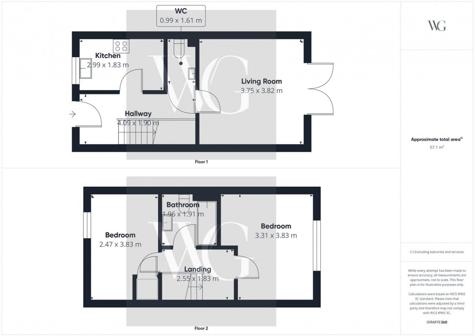Floorplan for Fletton Road, Norton, Malton