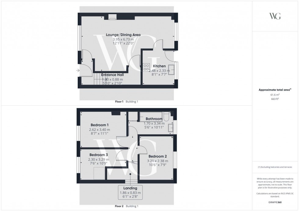 Floorplan for 19 Cherry Way, Nafferton, Driffield, YO25 4PA