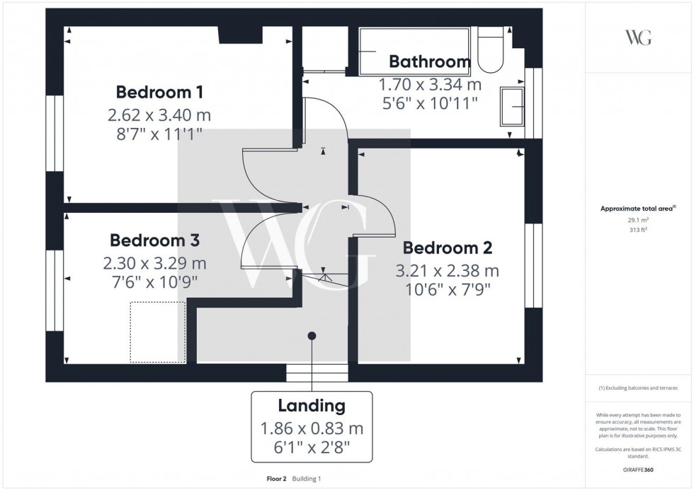 Floorplan for 19 Cherry Way, Nafferton, Driffield, YO25 4PA
