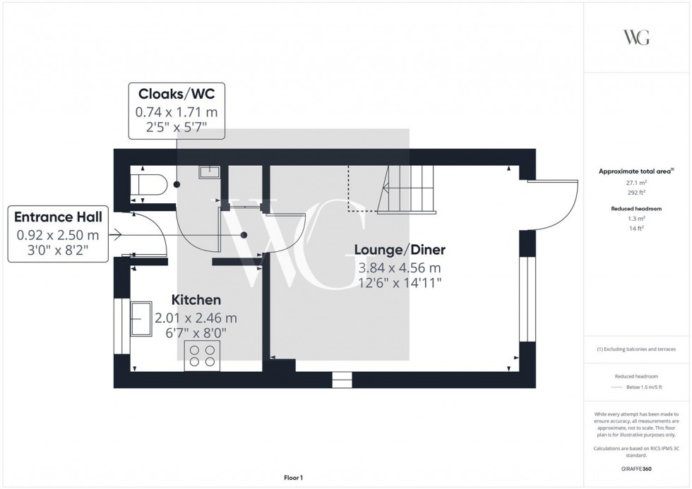 Floorplan for 12 Magnolia Close, Driffield, YO25 6QU