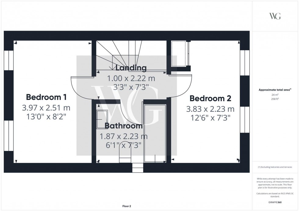 Floorplan for 12 Magnolia Close, Driffield, YO25 6QU