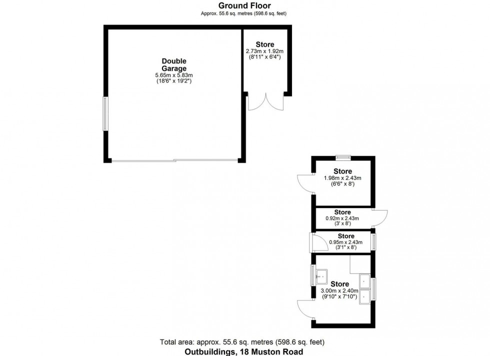 Floorplan for 18 Muston Road, Hunmanby, YO14 0JY