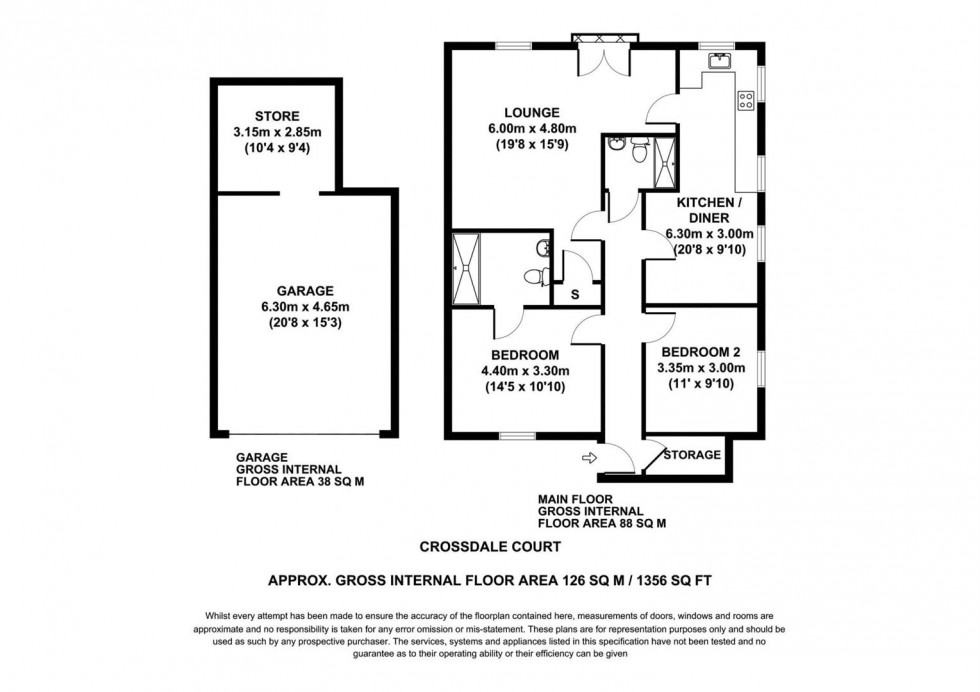 Floorplan for Sea Cliff Crescent, Scarborough