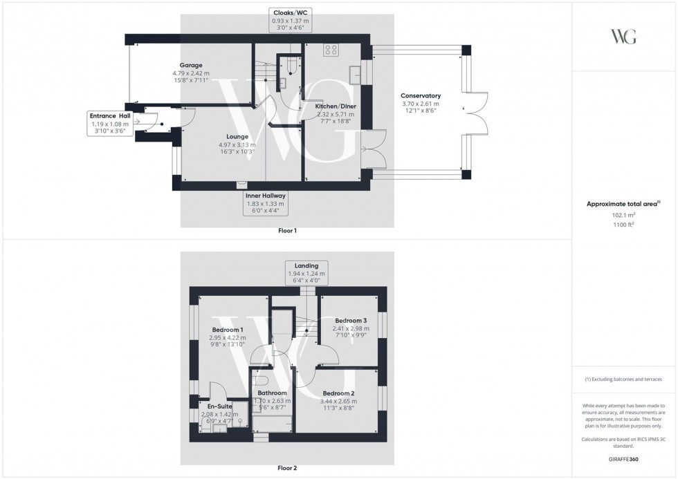Floorplan for 4 Woodland Rise, Driffield, YO25 5JB