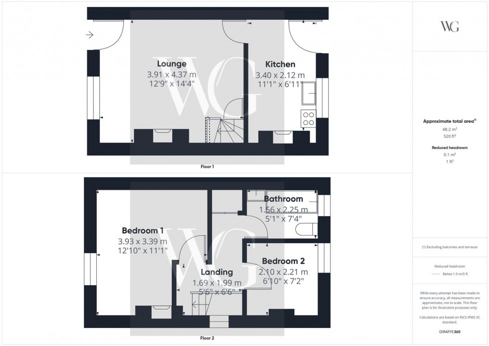Floorplan for The Cottage, Middle Street, Kilham, Driffield, YO25 4RL